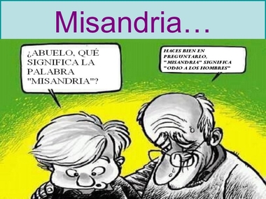 Misandria: odio a los hombres