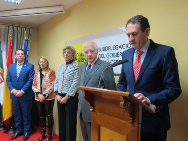 El subdelegado del Gobierno en Cáceres espera ser el altavoz de los ciudadanos y ayudar a solventar sus necesidades