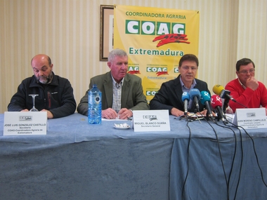 COAG Extremadura plantea cambios en la PAC y luchar contra los 