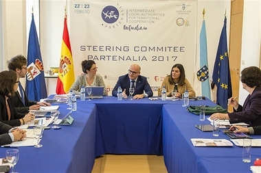 La Diputación de Badajoz participa en la reunión de la asociación Partenalia, que ha elaborado el Plan de Acción para 20