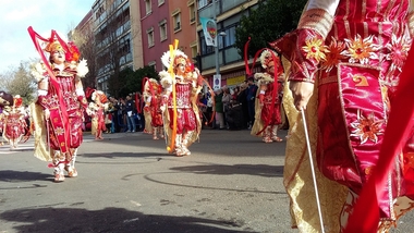 Cruz Roja realiza 47 intervenciones en el Desfile de Comparsas del Carnaval de Badajoz