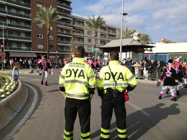 Los efectivos de DYA atienden a seis personas hasta el momento en el Carnaval Romano de Mérida