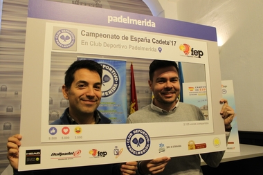 Unos 300 participantes se darán cita en Mérida en el Campeonato de España cadete por equipos de pádel
