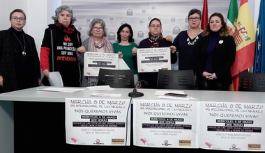 Varias actividades reivindicarán en Mérida (Badajoz) en favor de la mujer bajo el lema 