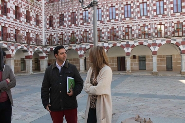 La Junta Extremadura invertirá 150.000 euros para reparar el interior y la fachada de las Casas Coloradas de Badajoz