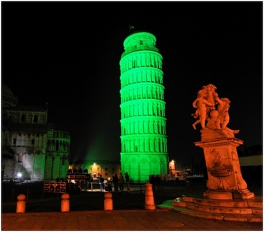 San Patricio ilumina de verde importantes enclaves alrededor del mundo