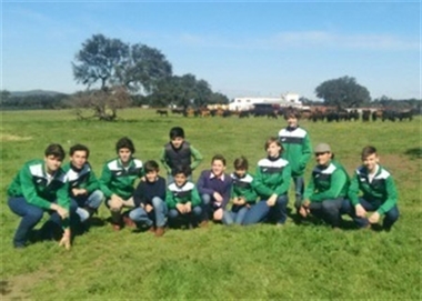 Alumnos de la Escuela Taurina de la Diputación de Badajoz participan en varias actividades el fin de semana