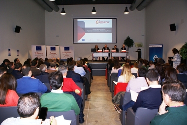 La Cámara de Comercio de Badajoz informa a más de 400 empresas sobre las próximas convocatorias de diversos programas