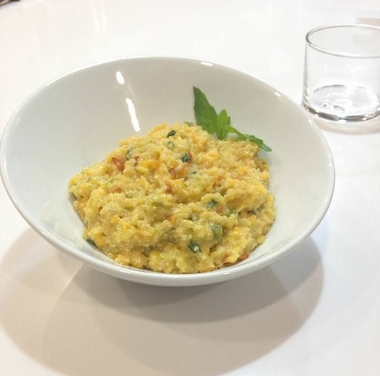 Risotto de quinoa con calabaza