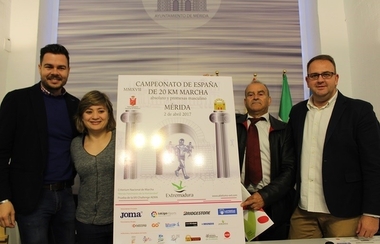 Cerca de 500 atletas participarán en el Campeonato de España de 20 kilómetros marcha en Mérida (Badajoz)