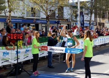 Álvaro Martín Uriol se proclama en Mérida campeón de España de 20 kilómetros marcha