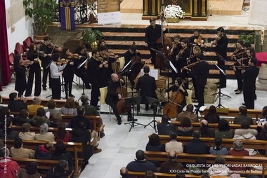 El concierto de las VII Jornadas Extremeñas de Orquesta Barroca se traslada al salón noble de la Diputación