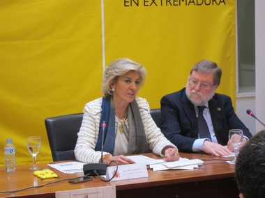 Herrera remarca que Fomento prevé concluir el AVE extremeño en 2020, con lo que se 