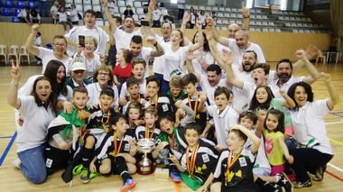 La Selección Extremeña de Fútbol Sala Benjamín se proclama campeona de España