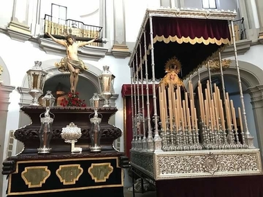  La Cofradía de la Vera Cruz de Badajoz expondrá el 'Lignum Crucis' en la Iglesia de la Concepción