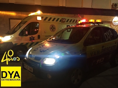 Atendidas 15 personas en el Jueves Santo en Cáceres, y tres de ellas requieren traslado a centros sanitarios