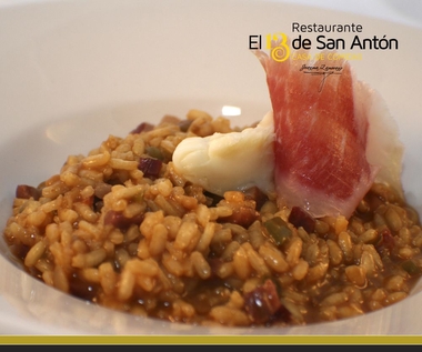 Arroces con verduras. Alcachofas fritas