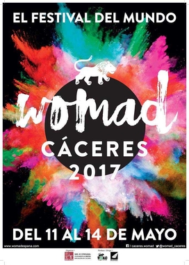 Presentación de WOMAD Cáceres 2017