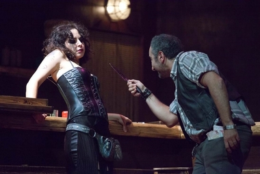 La compañía El Desván Producciones pone en escena este viernes 'La cabeza del Bautista' en la Sala Trajano de Mérida