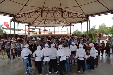 La gastronomía, protagonista en la segunda jornada del XXVIII Salón del Jamón Ibérico de Jerez de los Caballeros