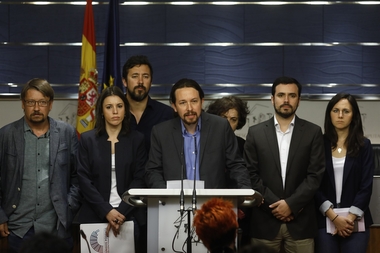 Podemos arranca este lunes la consulta a sus bases sobre la moción de censura contra Rajoy