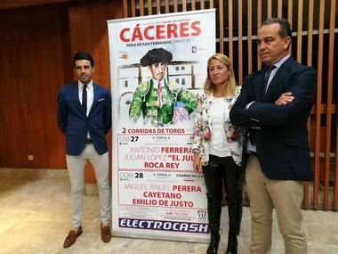 Cáceres recupera los toros en la feria de San Fernando con Ferrera, Perera y El Juli en la Era de los Mártires