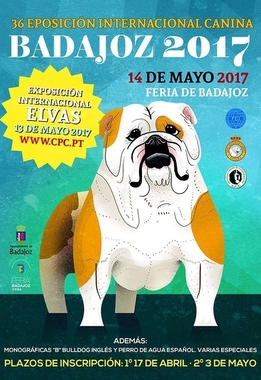 Perros de toda España y Europa se dan cita este sábado en una exposición internacional canina en Badajoz