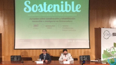 Más de 40 empresas y profesionales asisten en Badajoz a la segunda de las jornadas sobre construcción sostenible