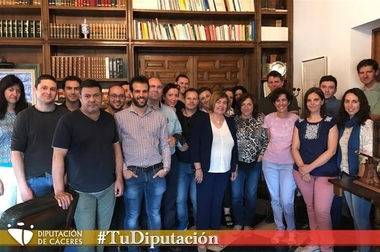 Contratados 16 operadores TIC para atender las necesidades tecnológicas de los ayuntamientos de la provincia de Cáceres