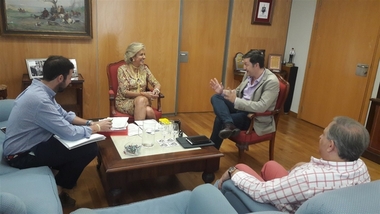 CSIF traslada a la delegada del Gobierno su 