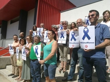 UGT Extremadura guarda un minuto de silencio ante las 