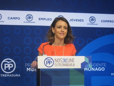 El PP extremeño tacha la moción de censura como una ''pugna'' entre el PSOE y Podemos para ''ser los segundones''