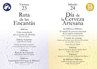 Montijo (Badajoz) celebrará el Día de la Cerveza Artesana