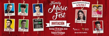 El Family Music Festival en la sala del Palacio de Vistalegre (Madrid) 