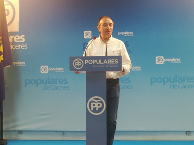 El PP de Cáceres achaca a 