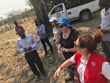 La consejera de Políticas Agrarias visita las regiones del norte de Namibia