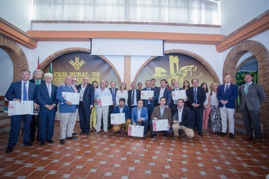 Fernández Vara destaca la calidad de los productos de Extremadura en la entrega de los premios 'Espiga'