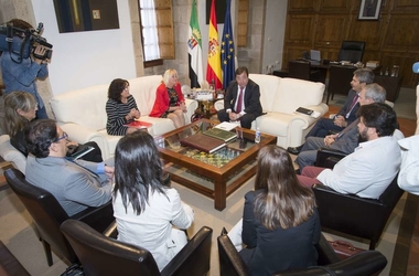 El presidente de la Junta y los agentes sociales analizan el desarrollo del Pacto por la Concertación Social