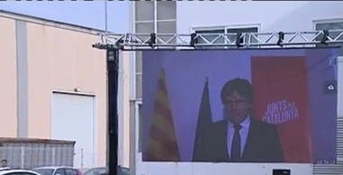 Puigdemont al aparato