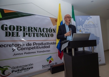La Diputación ha participado en una reunión de trabajo en Colombia sobre cohesión territorial