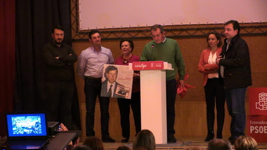 Fernández Vara :''hay que seguir dotando a Extremadura de estabilidad política para el desarrollo de nuestra región''