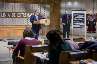 ﻿La Junta presenta el stand y las actividades de Extremadura en la Feria Internacional de Turismo (FITUR)