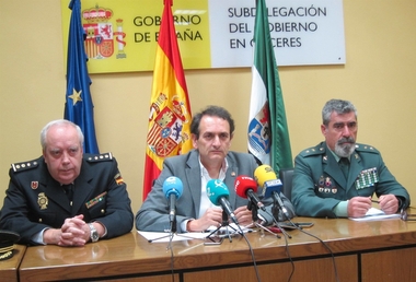 La provincia de Cáceres registra la tasa de criminalidad más baja del país con 19,2 delitos por cada 1.000 habitantes