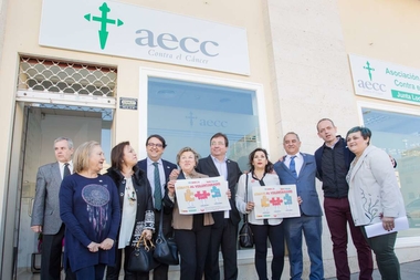 Fernández Vara inaugura en Mérida la nueva sede local de la Asociación Española contra el Cáncer