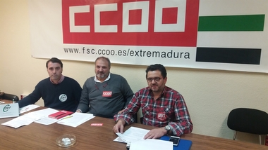 CCOO, CSIF y UGT anuncian movilizaciones en la provincia de Badajoz por la 