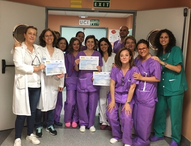 La UCI del Hospital San Pedro de Alcántara, de Cáceres, obtiene el reconocimiento del Ministerio de Sanidad por reducir las infecciones asociadas