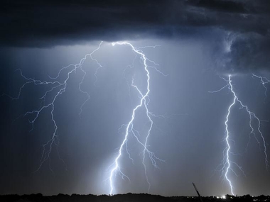 La alerta amarilla por tormentas en la zona norte de Cáceres, Tajo y Alagón se activa este próximo mediodía