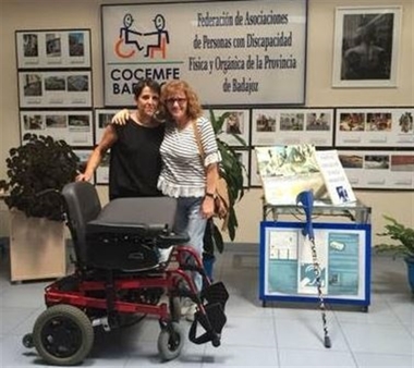 Dos asociaciones pacenses facilitarán de forma gratuita a discapacitados la silla de ruedas eléctrica y el scooter