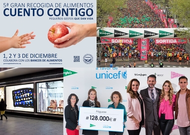 El Corte Inglés promueve más de 3.000 acciones y proyectos sociales, culturales y deportivos en 2017