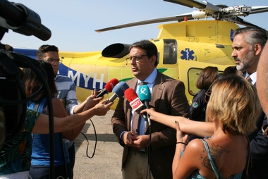 Dos nuevos helicópteros de transporte sanitario del 112 lograrán un acceso y traslado de pacientes más rápido